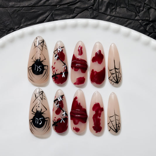 Spider | Stiletto | Handmade