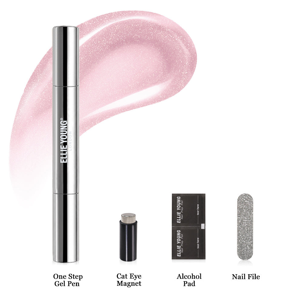 Pink Stardust | Cat-eye | Pocket Salon™ One Step Gel Pen