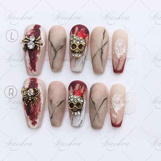 Bloody Skull |Ballerina |Handmade