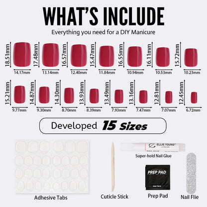 Red Crush | Short Square