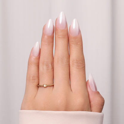 Pink Glaze | Short Almond