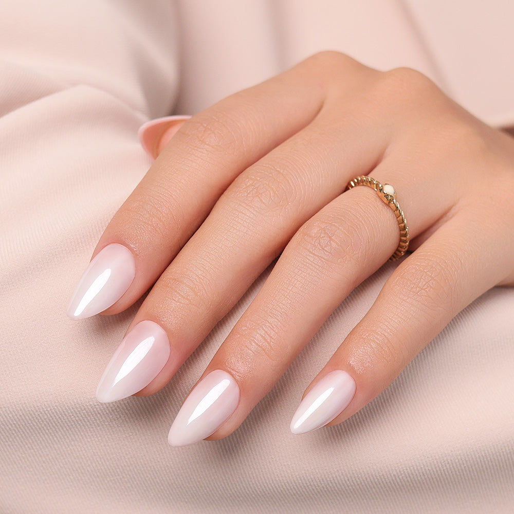 Pink Glaze | Short Almond