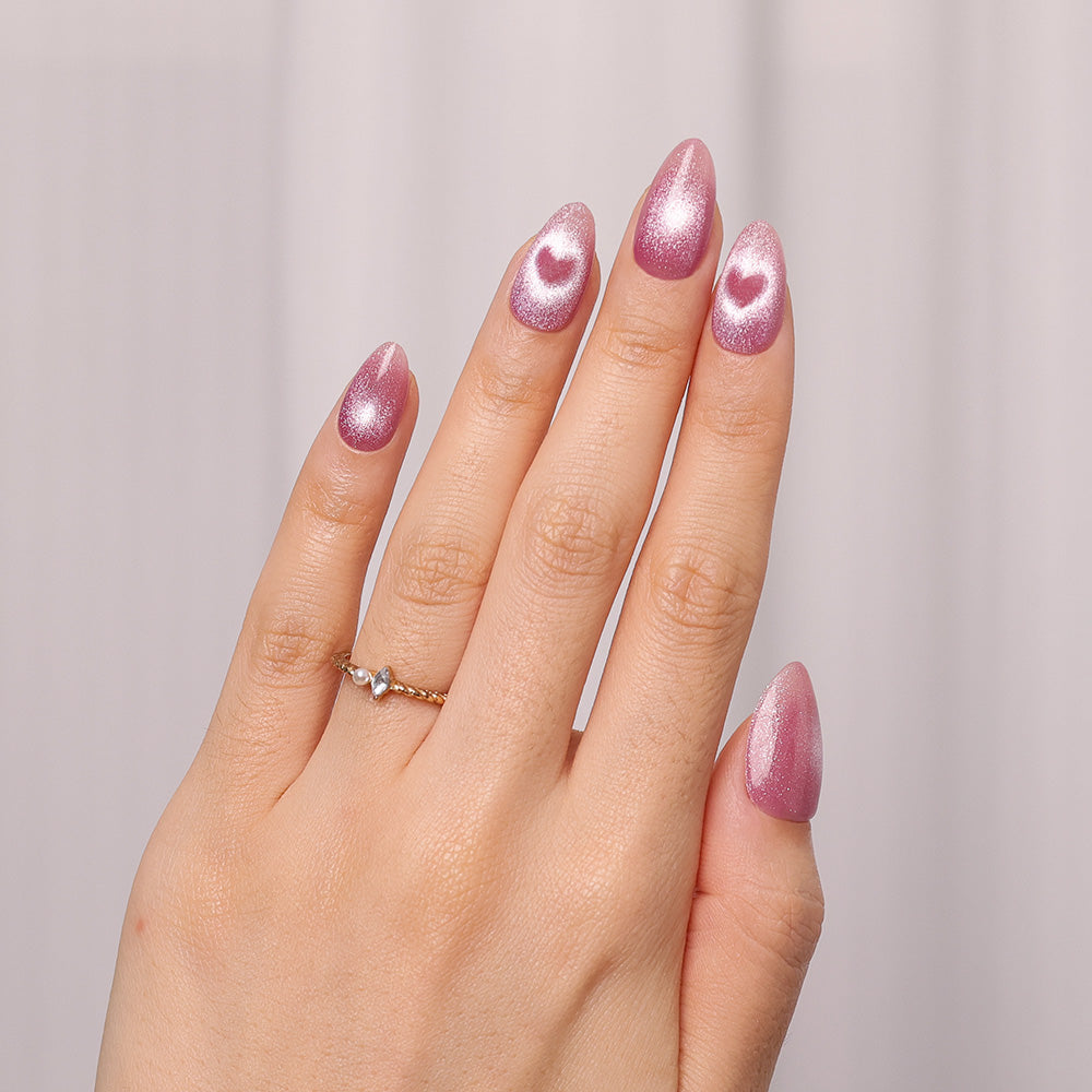 Shimmer Love | Short Almond