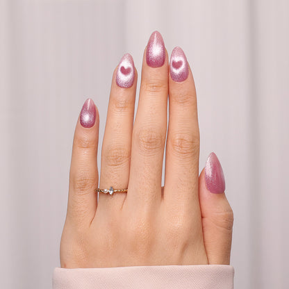 Shimmer Love | Short Almond