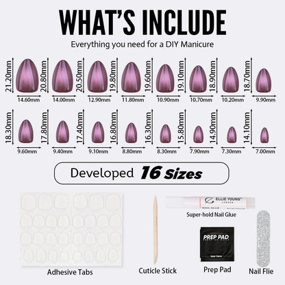 Smoky Plum | Short Almond