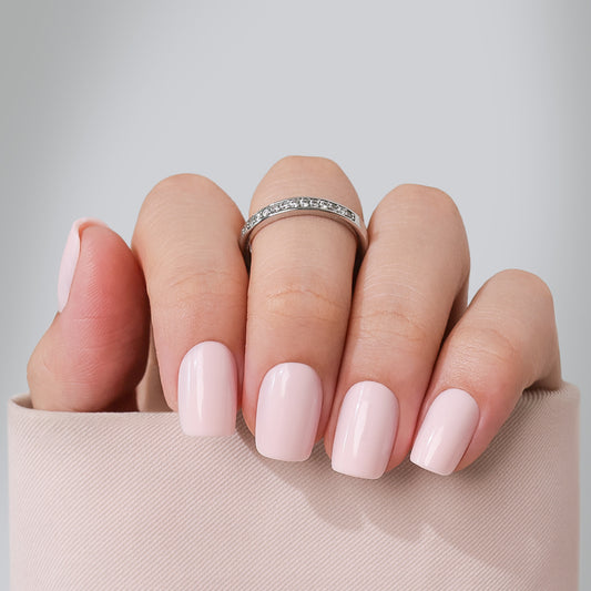 Milky Pink | Short Square | SALON PRESS™