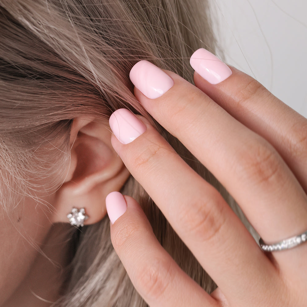 Milky Pink | Short Square | SALON PRESS™