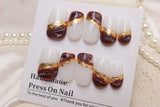 Ombre Marble | Handmade Press on Nail