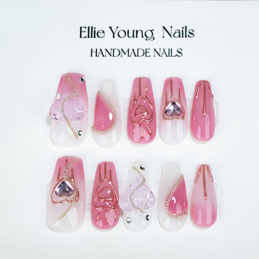 Sweet LOVE | Medium Coffin | Handmade