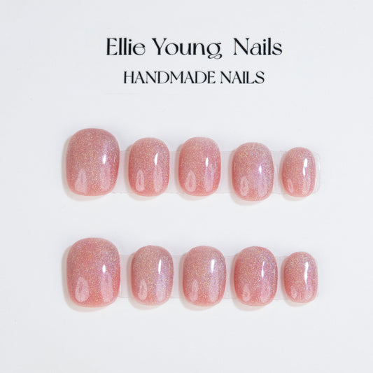 Shimmer | Short Square | Handmade