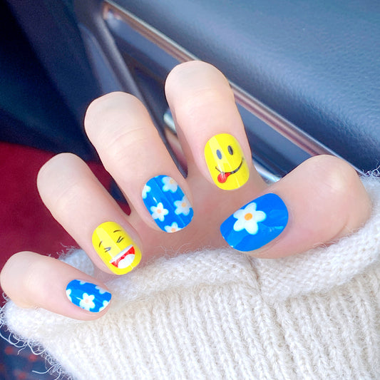 Naughty Face Kids Nail