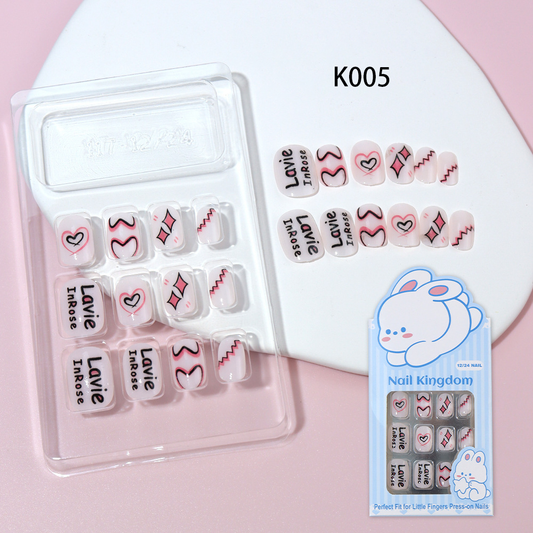 Cute Melody kids nail