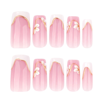 French Fleur | Long Square | EASY PRESS™