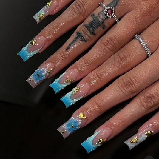 Sea Bloom | Long Square | EASY PRESS™