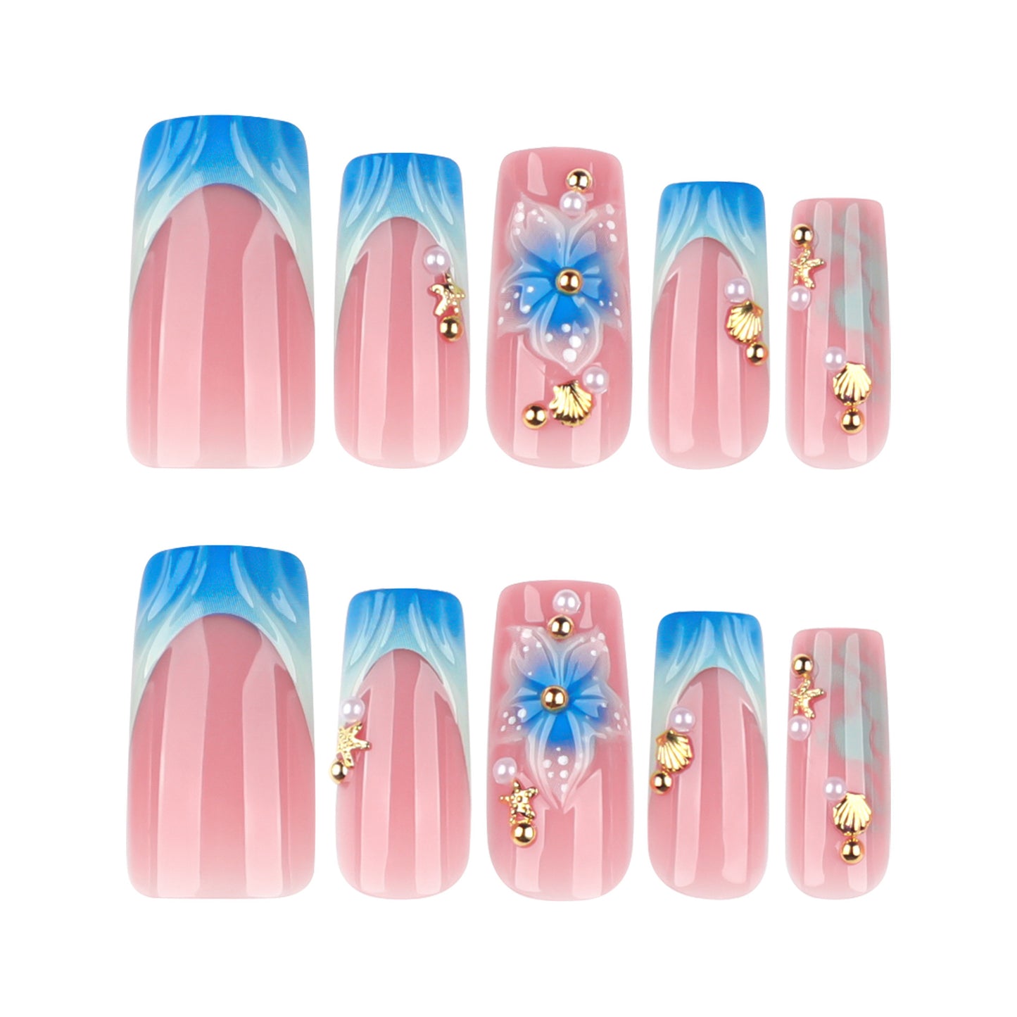 Sea Bloom | Long Square | EASY PRESS™