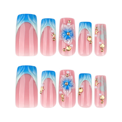 Sea Bloom | Long Square | EASY PRESS™