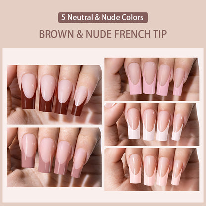 Neutral & Nude Tips | Long Square | ProTips