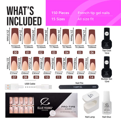 Neutral & Nude Tips | Long Square | ProTips