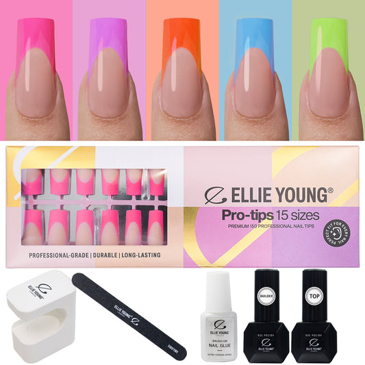 Rainbow Tips | Long Square | ProTips