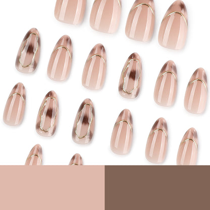 The Amber | Medium Almond | EASY PRESS™