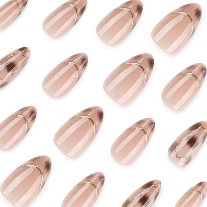 The Amber | Medium Almond | EASY PRESS™