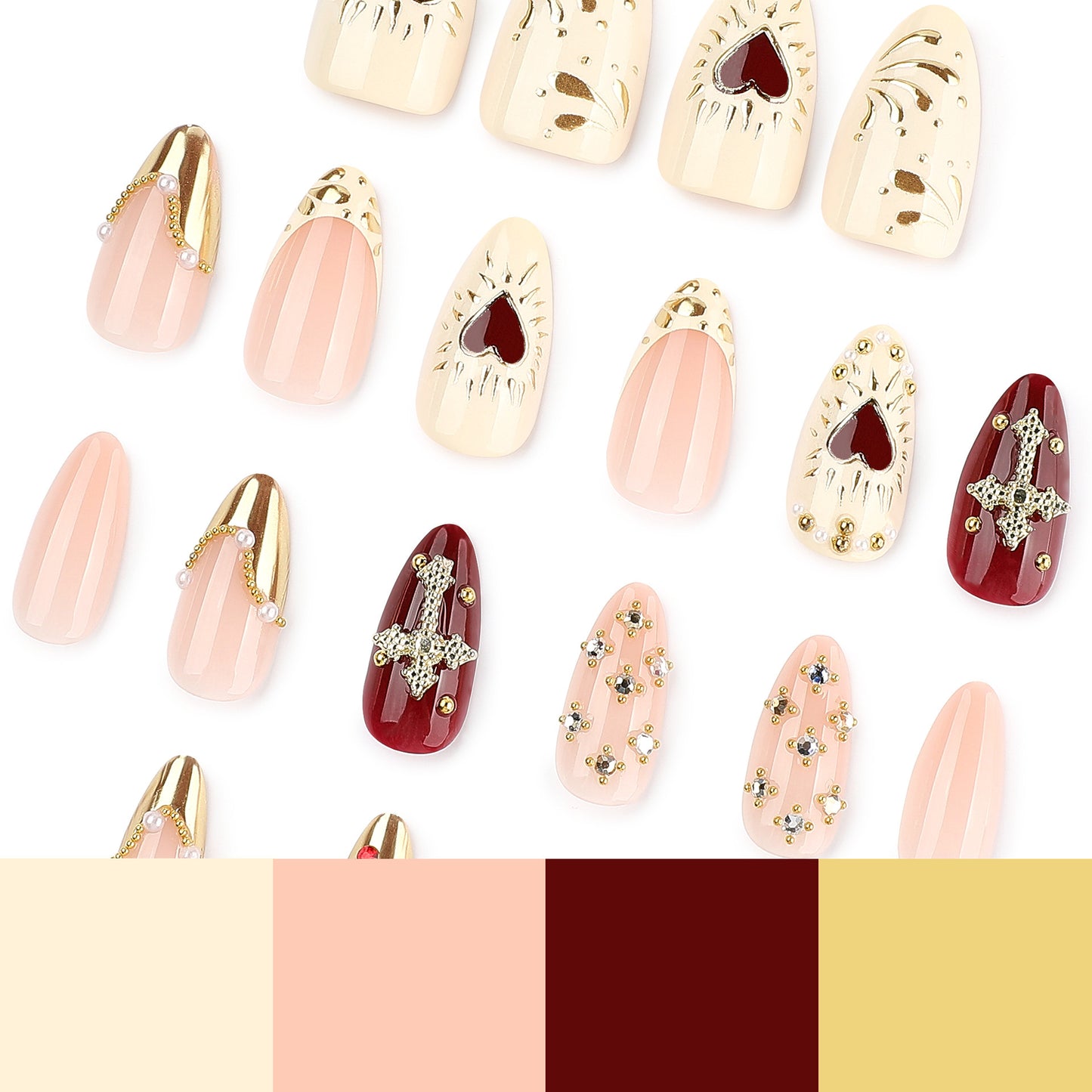 Madonna | Medium Almond | EASY PRESS™