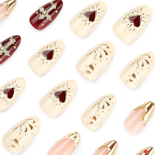 Madonna | Medium Almond | EASY PRESS™