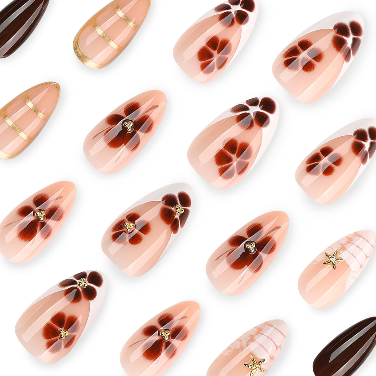 Velvet Cocoa | Medium Almond | EASY PRESS™