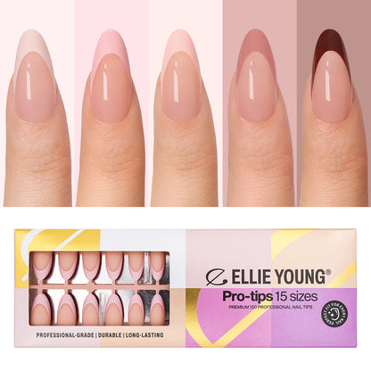 Neutral & Nude Tips | Medium Almond | ProTips