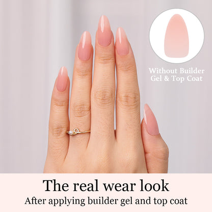 Solid Nude Nail Kit | Medium Almond | ProTips