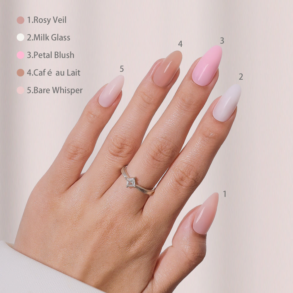 Solid Mix Nail Kit | Medium Almond | ProTips
