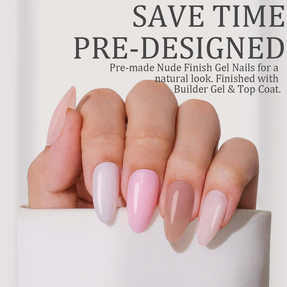 Solid Mix Nail Kit | Medium Almond | ProTips