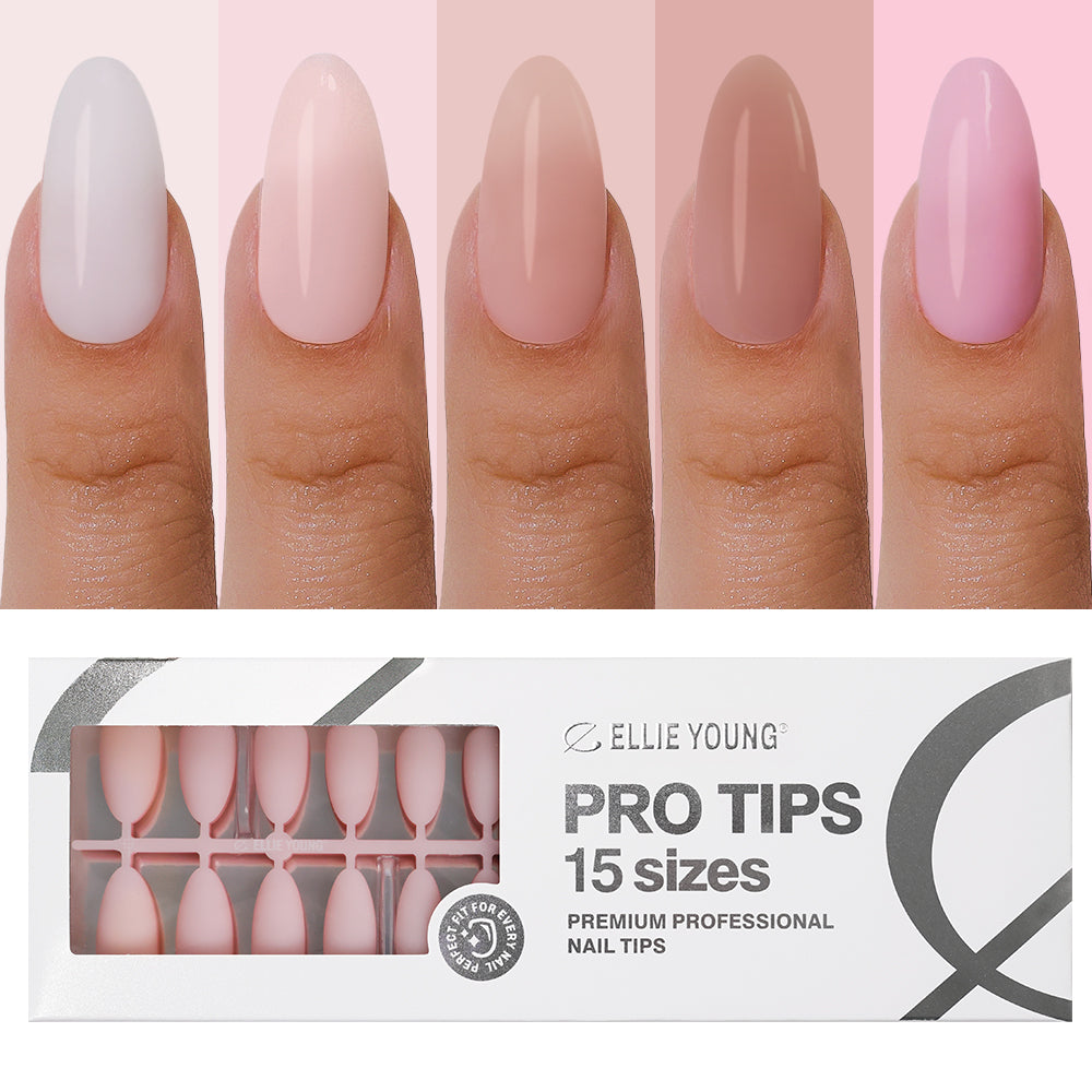 Solid Mix Nail Kit | Medium Almond | ProTips