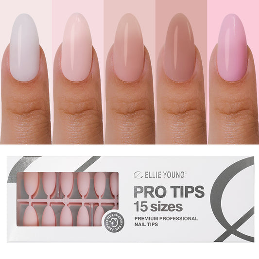 Solid Mix Nail Kit | Medium Almond | ProTips