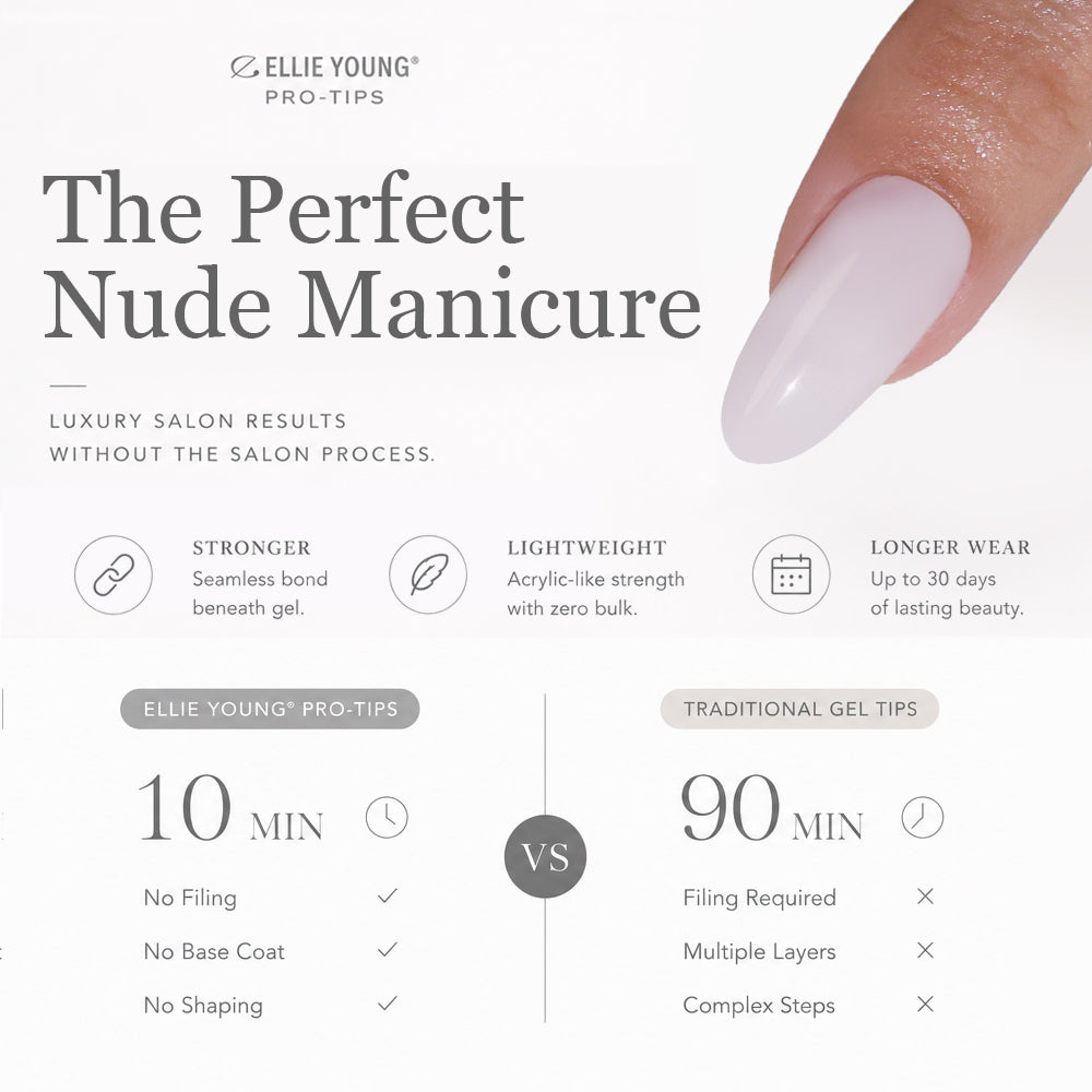 Solid Mix Nail Kit | Medium Almond | ProTips