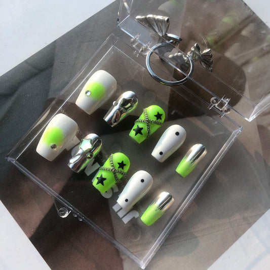 Y2K | Medium  Coffin | Handmade