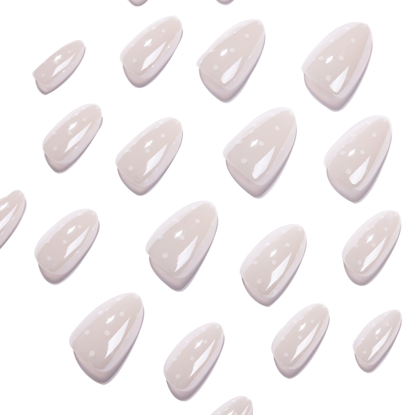 Pearl Dot | Short Almond | EASY PRESS™