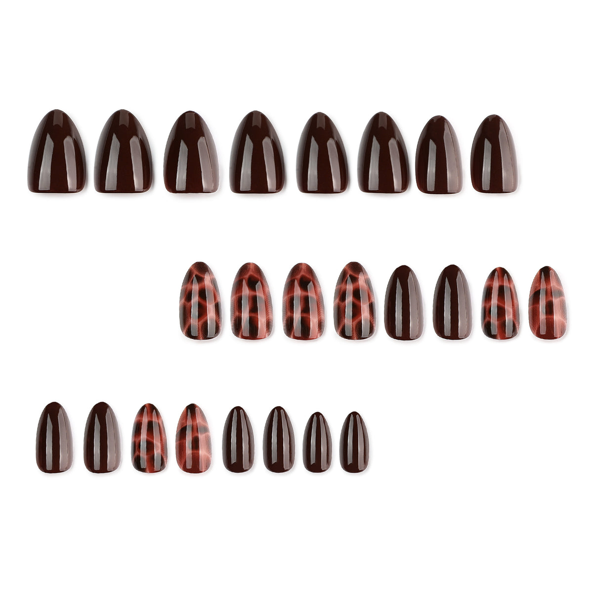 Chic Amber | Short Almond | EASY PRESS™