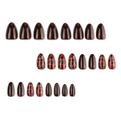 Chic Amber | Short Almond | EASY PRESS™