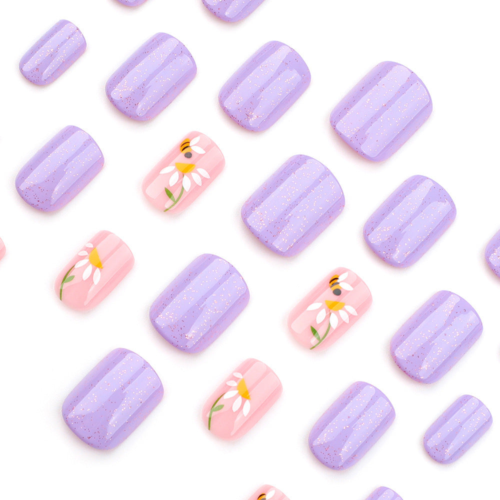 Lavender Buzz | Short Square | EASY PRESS™