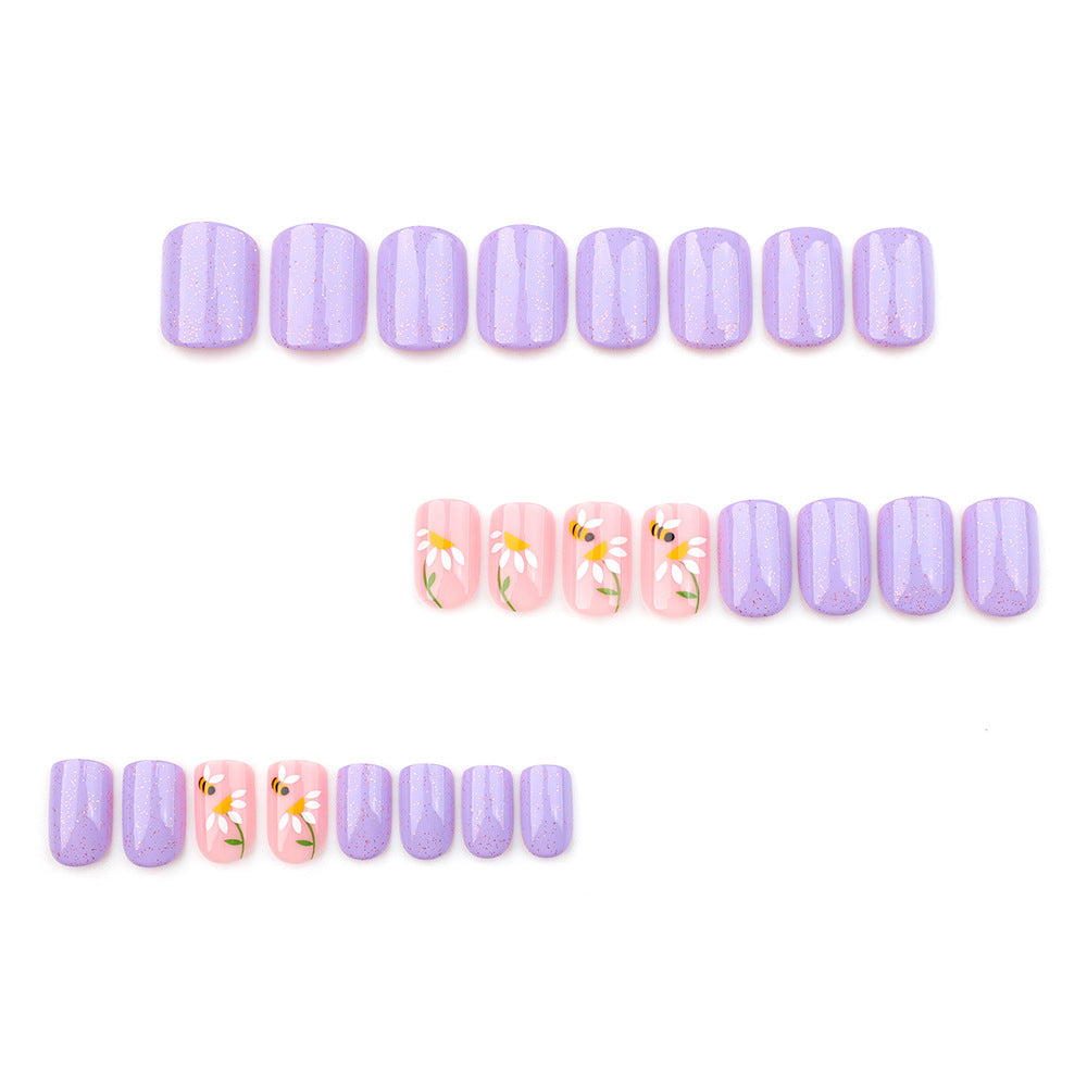 Lavender Buzz | Short Square | EASY PRESS™