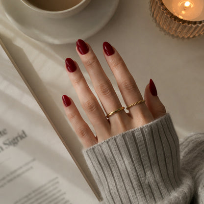 Merlot | Short Oval | EASY PRESS™