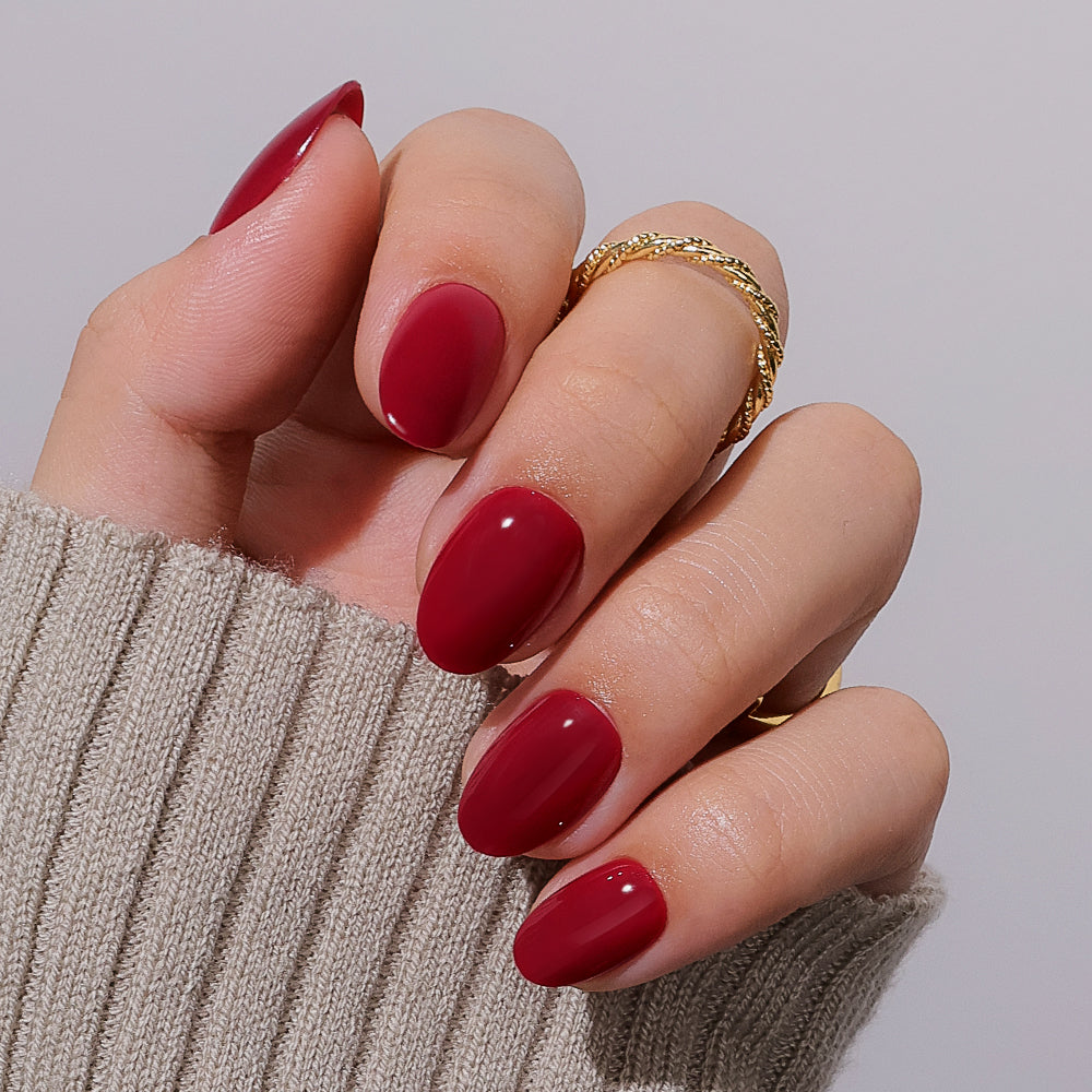 Merlot | Short Oval | EASY PRESS™