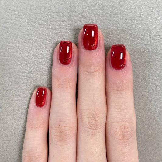 Cherry Cat Eye | Short Square