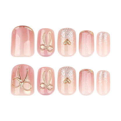 Gold Kiss | Short Square