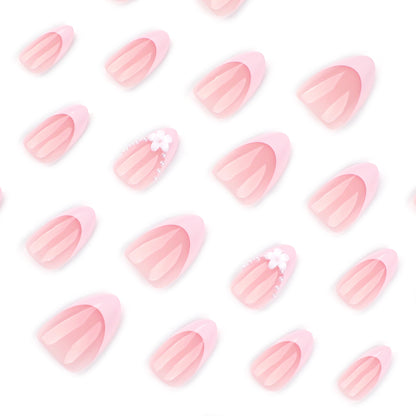 Bridal Pearl | Short Almond | EASY PRESS™