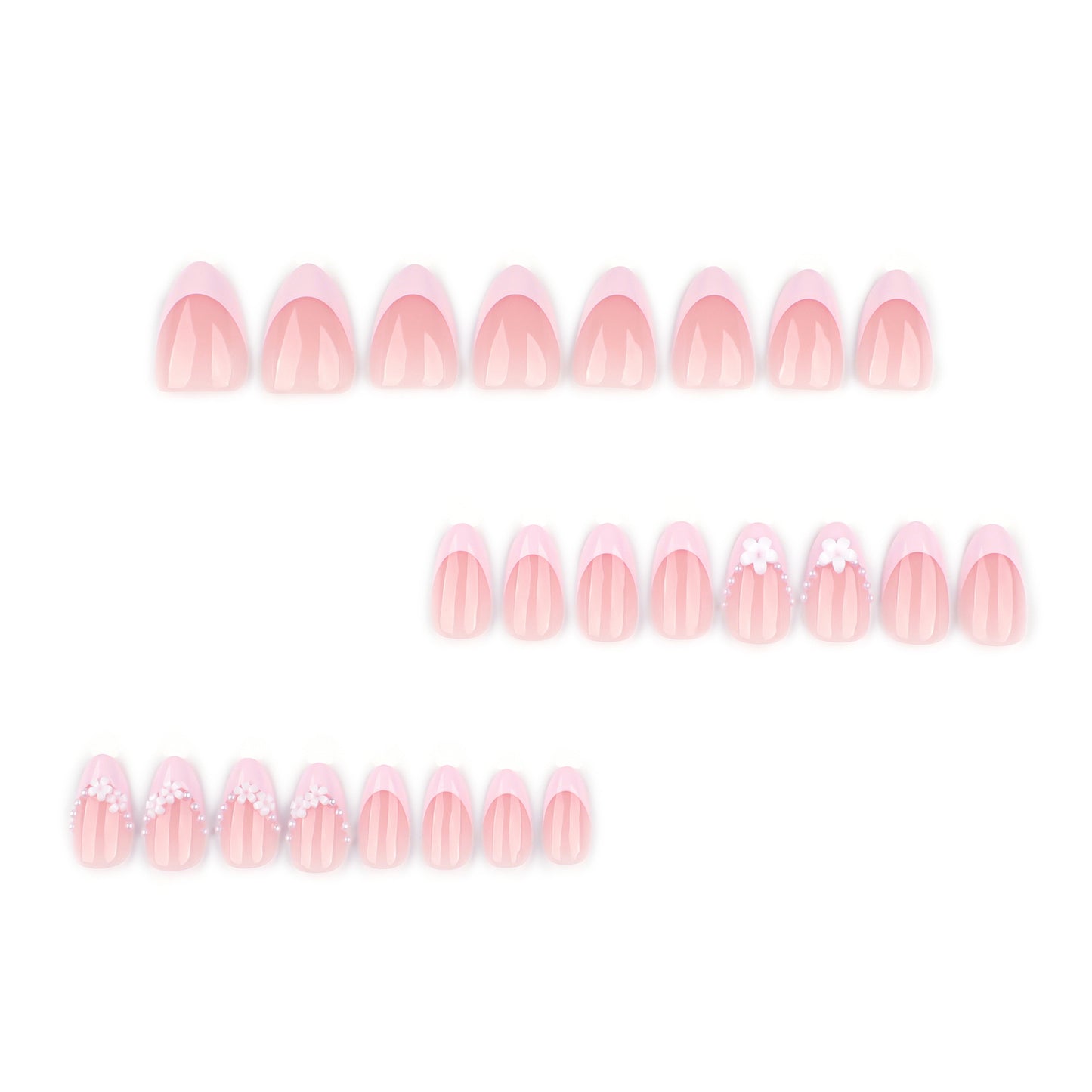 Bridal Pearl | Short Almond | EASY PRESS™