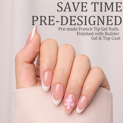 Nude & French Mix Nail Kit | Short Almond | ProTips