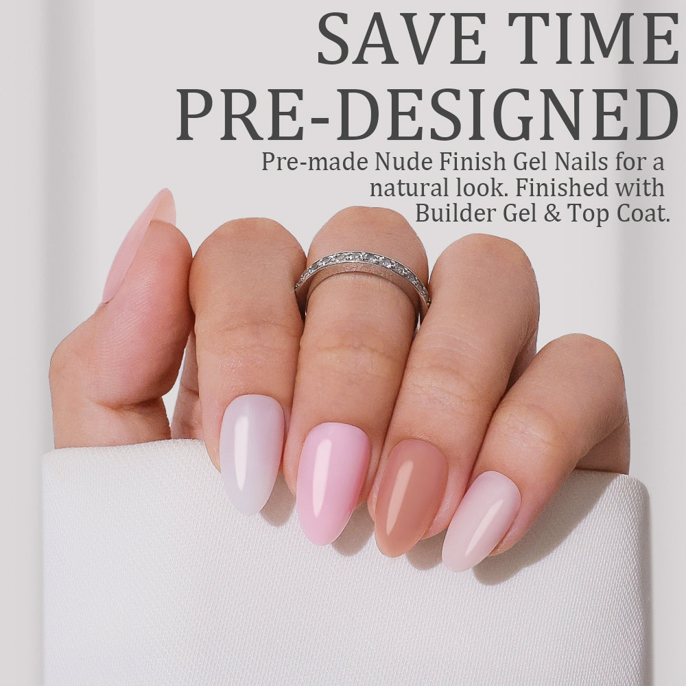 Solid Mix Nail Kit | Short Almond | ProTips