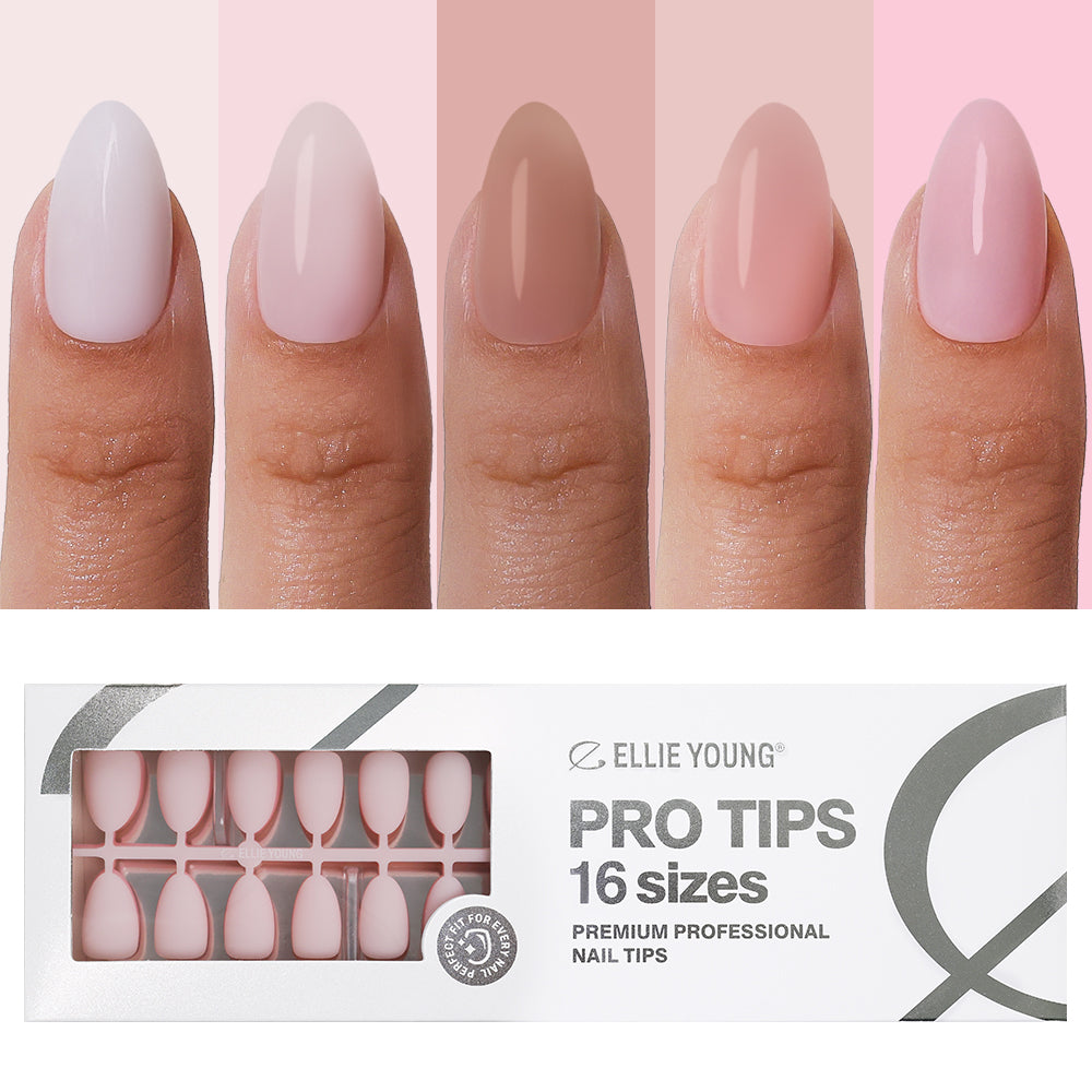 Solid Mix Nail Kit | Short Almond | ProTips